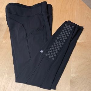 Lululemon Black Leggings. Size 8